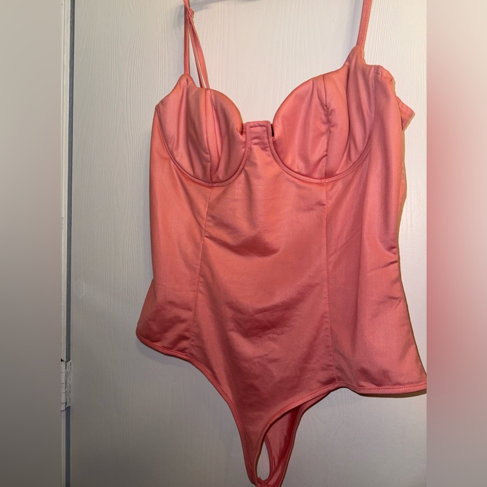 Coral Sexy Bodysuit Women’s